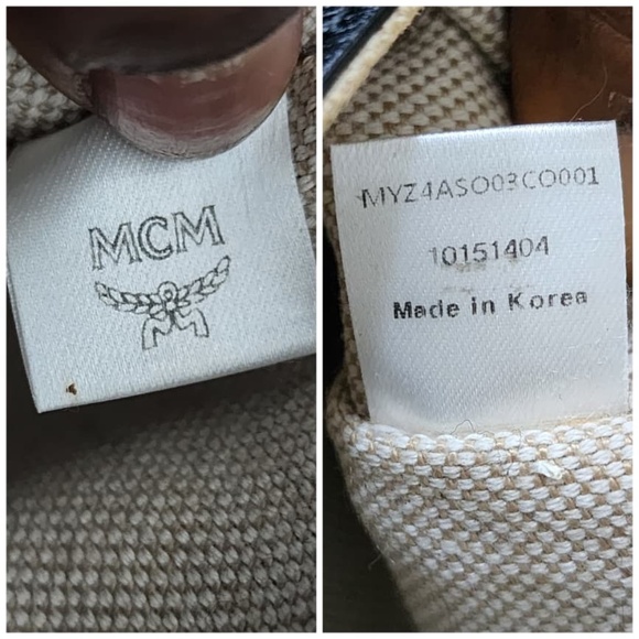 Authentic MCM Leopard Printed Visetos Clutch Brown/Black - Picture 4 of 16